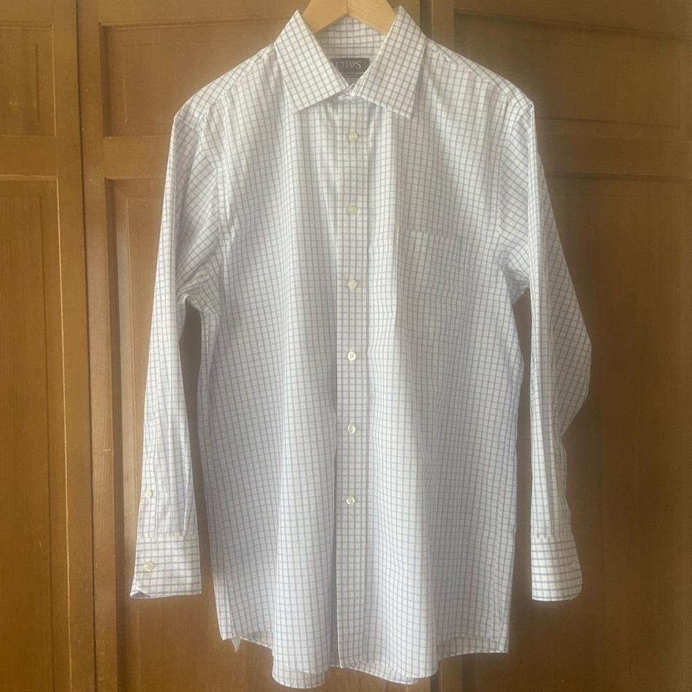 NWOT CHAPS Mens Dress Shirt Large